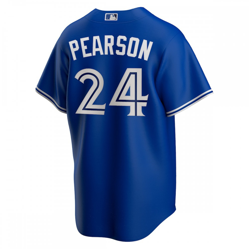 Nate Pearson Toronto Blue Jays Replica Player Name Jersey - Royal-Pro Kit Vault | Brand New 26/27 Sports Jerseys